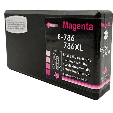 Epson 786XL Magenta High-Yield Remanufactured Ink Cartridge (T786XL320)